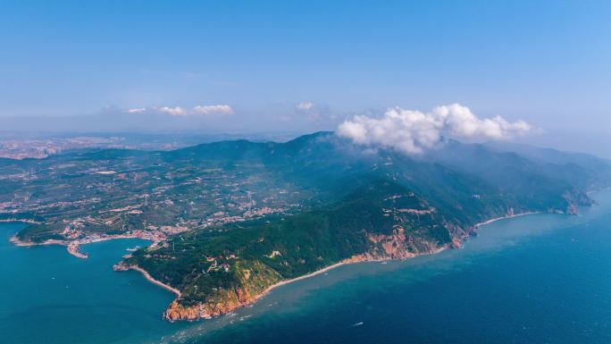 大连旅顺老铁山 航拍延时