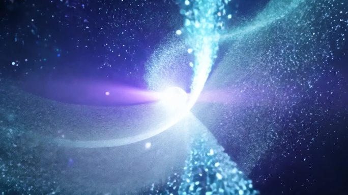 梦幻粒子光线穿梭