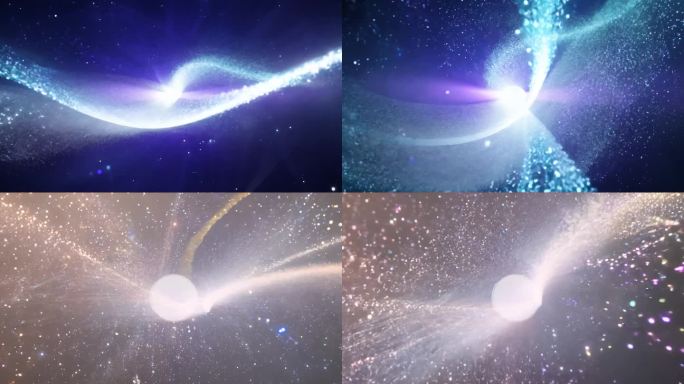 梦幻粒子光线穿梭