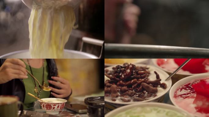 拉萨美食 酸奶 酸奶制作 各种甜品 撒糖