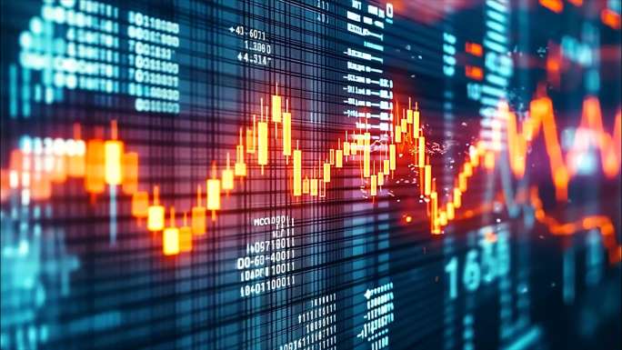 金融业务分析市场投资比特币股票行情金融证