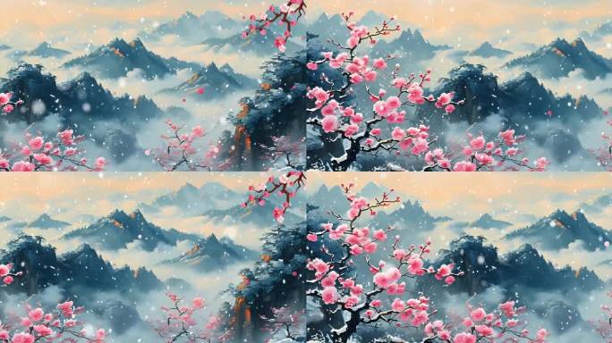 红梅赞 踏雪寻梅