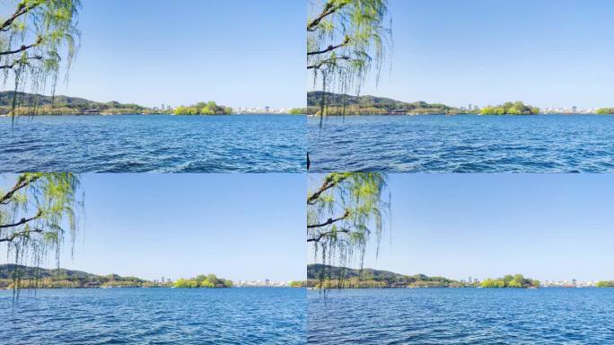 杭州西湖风景延时