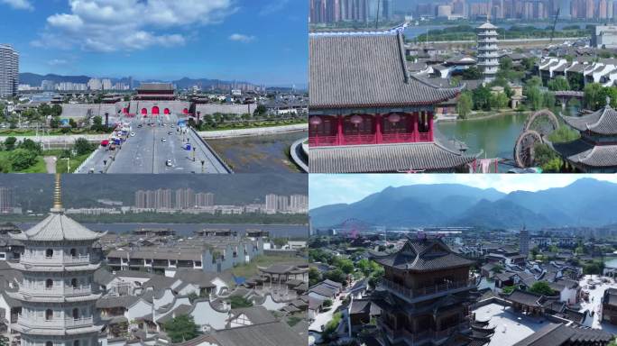 福州闽越水镇航拍