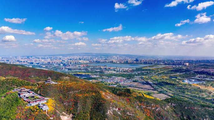 山西太原太山秋季红叶 延时摄影