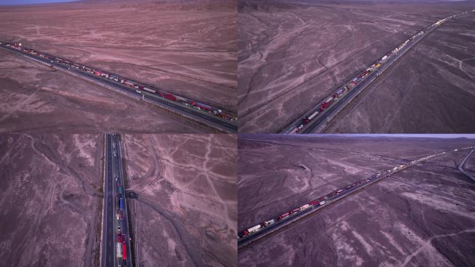 高速公路堵车 高速堵车 交通