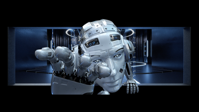 科技机器人裸眼3d（可定制）