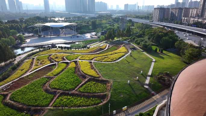 4K 袁隆平水稻博物馆-浏阳河风光带