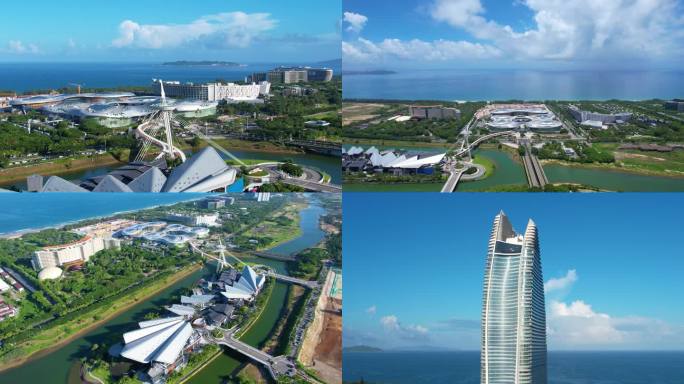 三亚海棠湾4K航拍