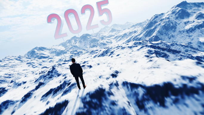 2025新征程成功人士雪山登顶展望未来