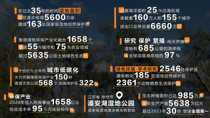 简洁数据滚动字幕特效
