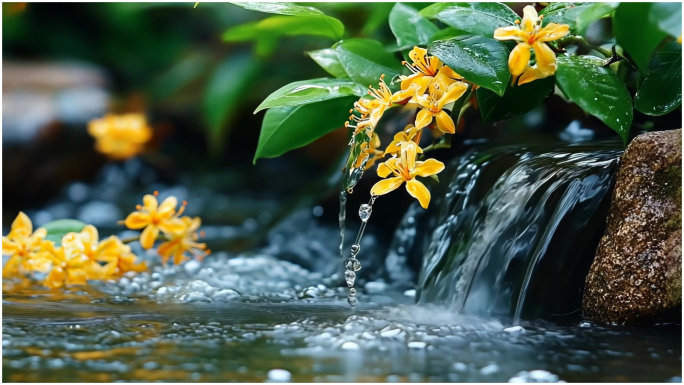 桂花 桂花树 桂花风景 唯美桂花