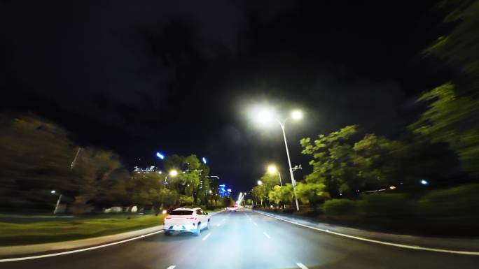 福州道路路灯 乌龙江大道路灯