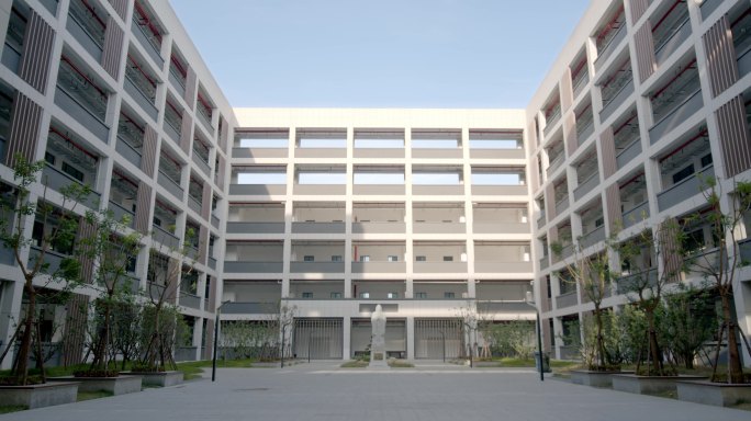 学校空镜 教学楼 学校一角