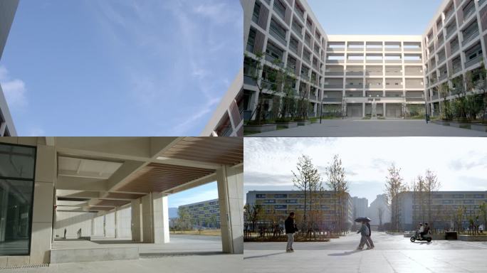 学校空镜 教学楼 学校一角