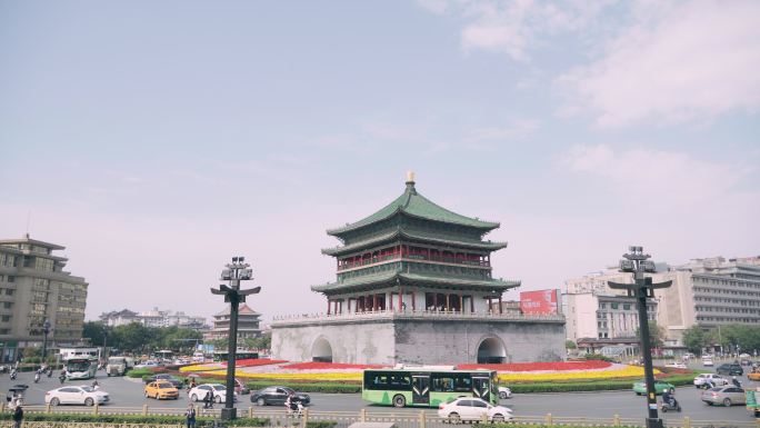 西安地标人文空镜超长合集