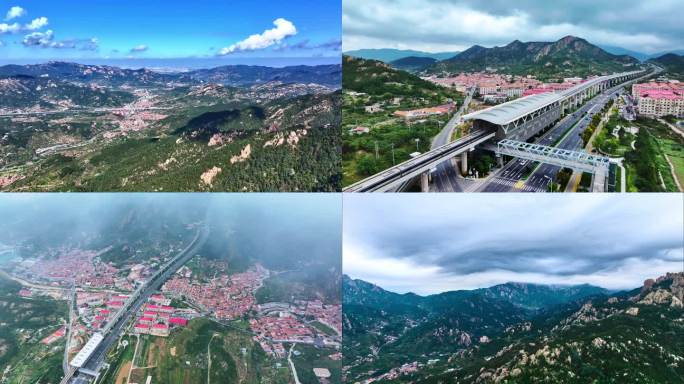 青岛北宅大全景鸟瞰4K