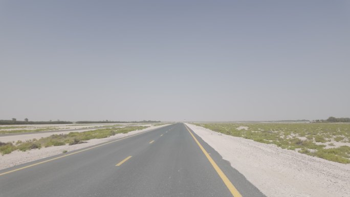 自驾阿布扎比沙漠公路