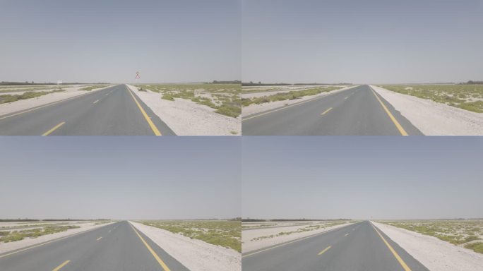 自驾阿布扎比沙漠公路