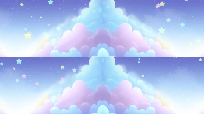 夜空中最亮的星-卡通星空LED背景