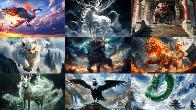 山海经异兽录神话传说上古传说