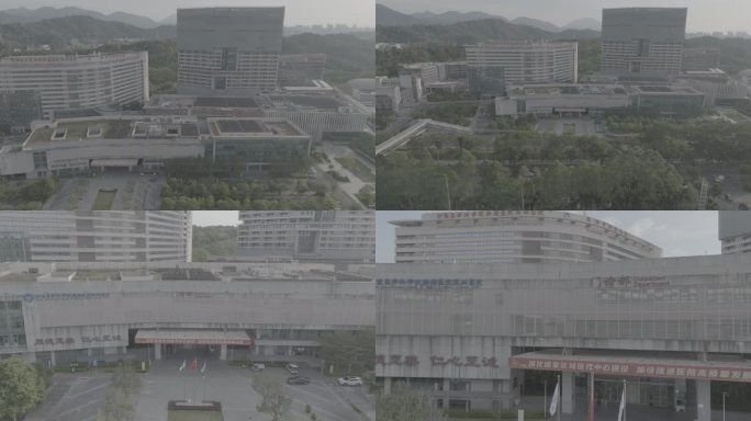 中国医学科学院肿瘤医院深圳医院航拍长镜头