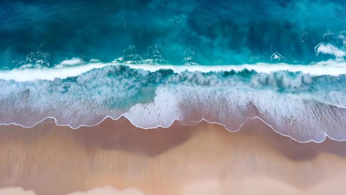海浪沙滩