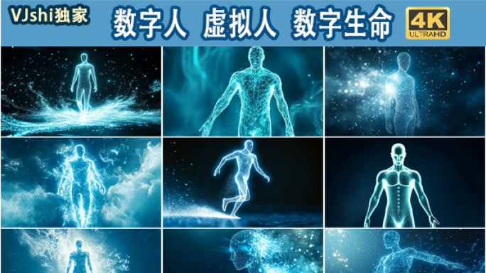 数字人虚拟人数字生命