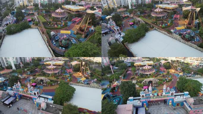 深圳游乐园航拍