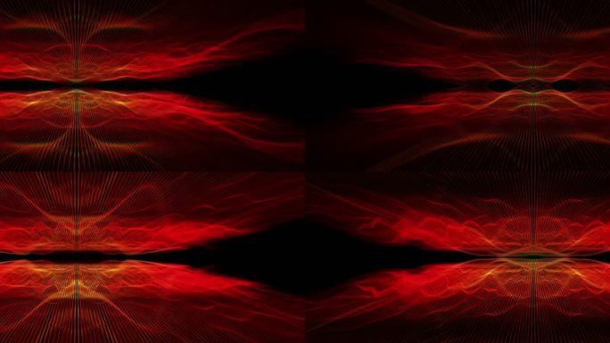 4K 红色线条 VJ 说唱 节奏 快闪