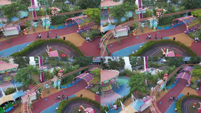 深圳游乐园航拍