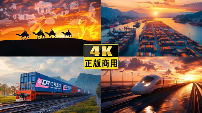 一带一路丝绸之路经济走廊国际贸易