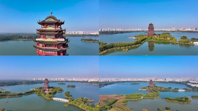 【滨州】滨州地标黄河楼