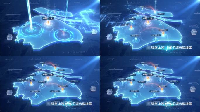 上海科技区位地图