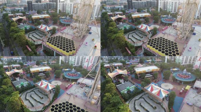 深圳游乐园航拍