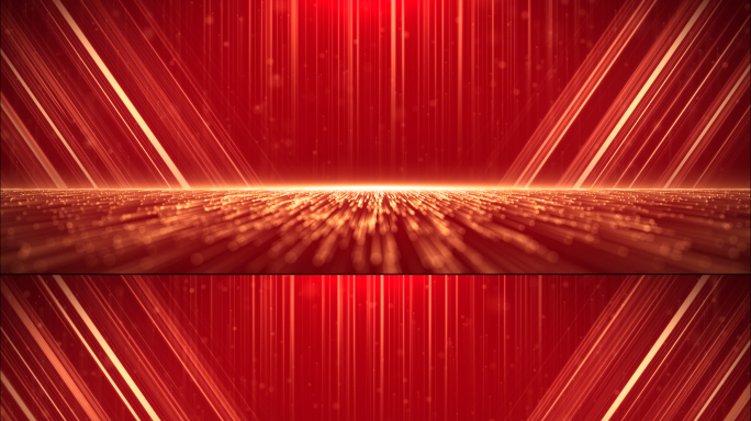 唯美大气红色粒子主题演出背景