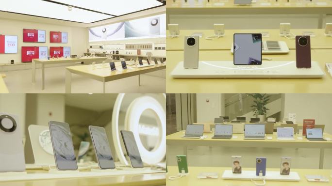 华为店铺展示 华为体验店 华为线下店