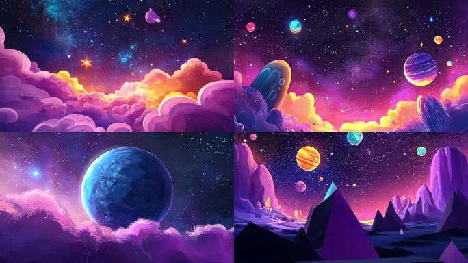 浪漫宇宙动画
