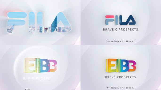 简洁画面LOGO转场LOGO镜头过渡