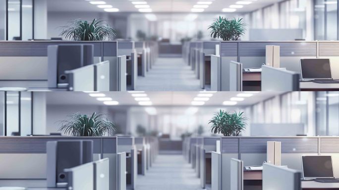 超宽屏——办公室小品背景