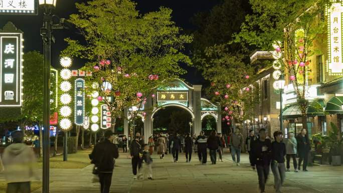 【4K】南京浦口火车站街区大马路延时