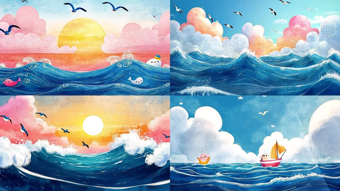 海洋动画 乘风破浪