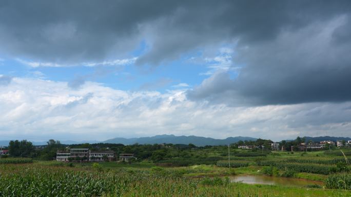 湖南农村田野风光