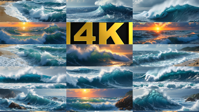 海浪升格 海洋 大浪 巨浪升格 浪花升格