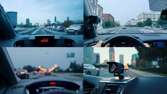 第一人称视角开车 行车记录仪