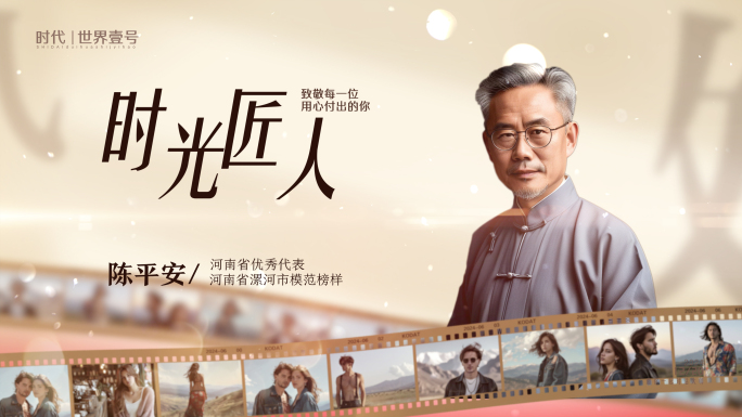唯美文艺电影作家人物传记片头