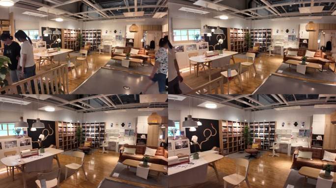宜家家具家居超市北欧瑞典风味餐厅厨房卧室