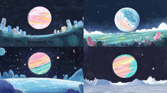 星球动画 浪漫宇宙