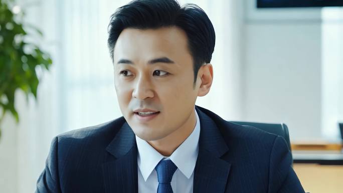 商务人士商务签约商务合作商务谈判成功人士