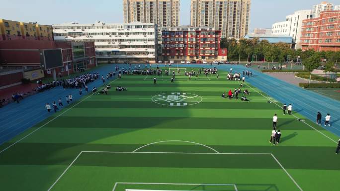 新乡市第二十二中学航拍